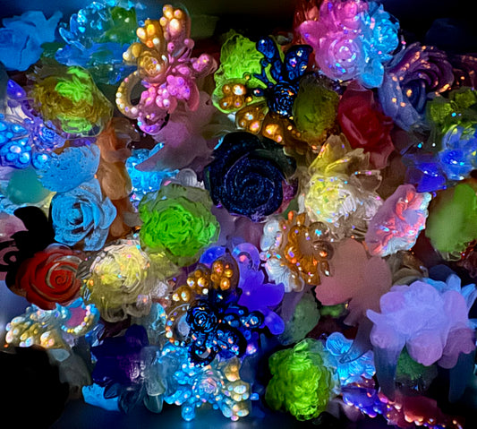 Luminous flower mix