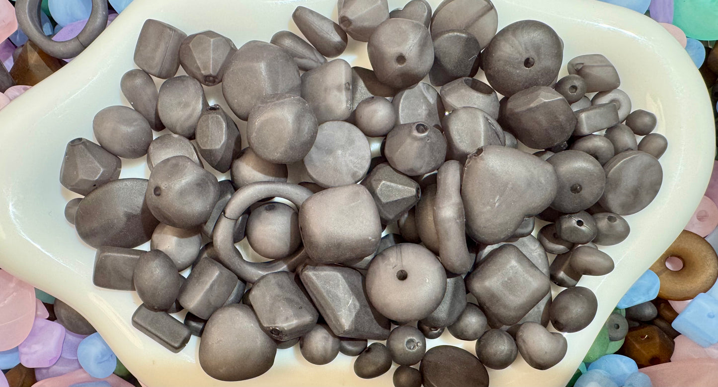 frosted beads