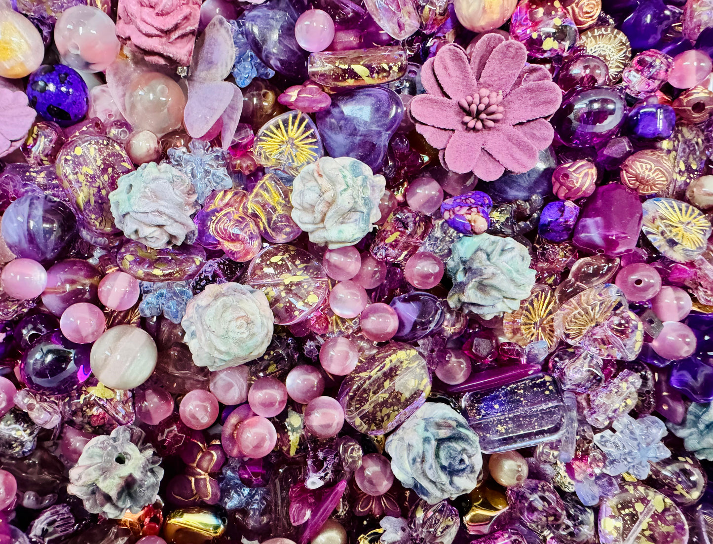 purple garden mix