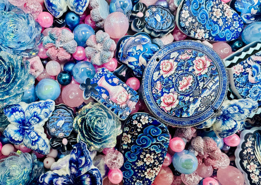 Blue garden mix