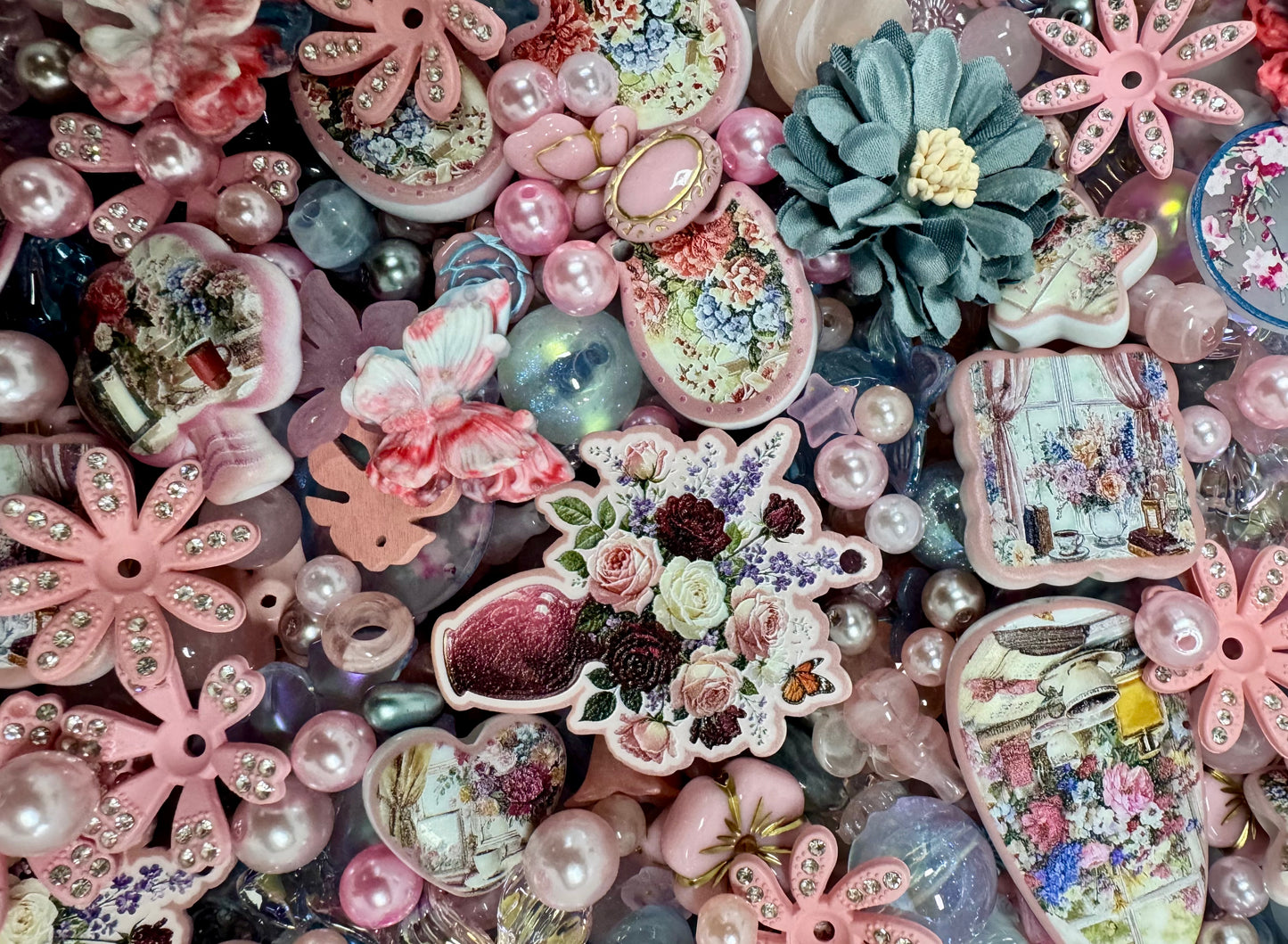 Blush cottage mix