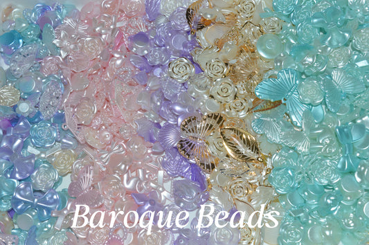 Baroque beads mix