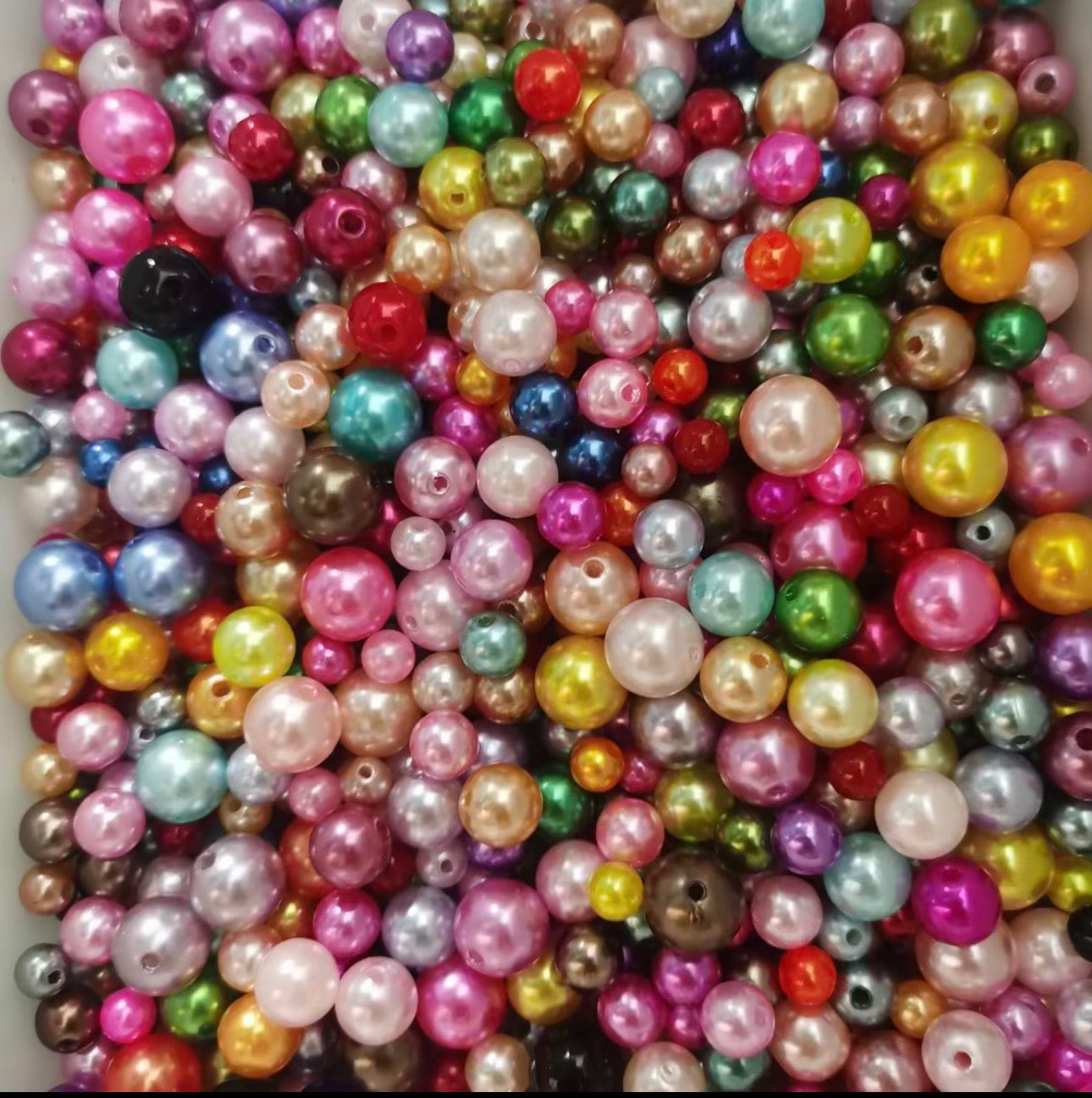 resin pearl beads
